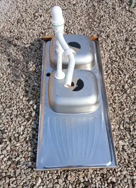 سینک ظرف شویی|آب‌چکان و نظم‌دهنده ظروف|بناب, |دیوار