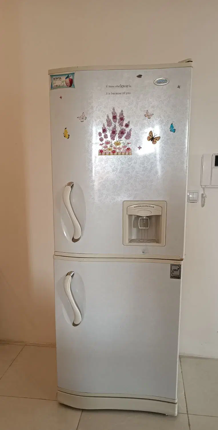 یخچال فریزر|یخچال و فریزر|صحنه, |دیوار