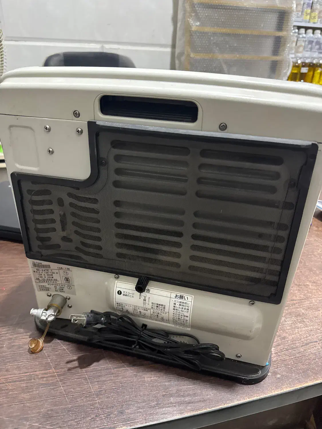 بخاری ژاپنی کاملا سالم|بخاری، هیتر، شومینه|قائن, |دیوار