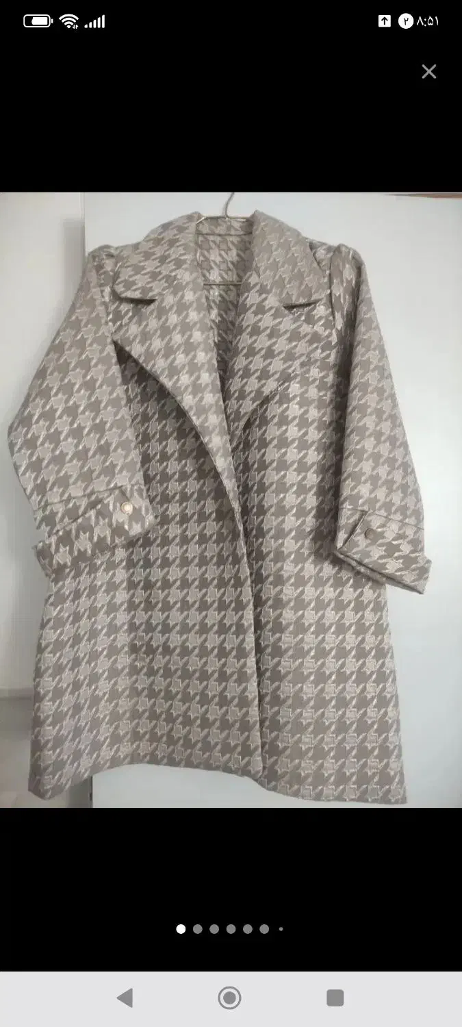 کت ژاکارد پیردوپیل فری سایزه قد۸۰ مزونی و نو|لباس|جعفرآباد, |دیوار