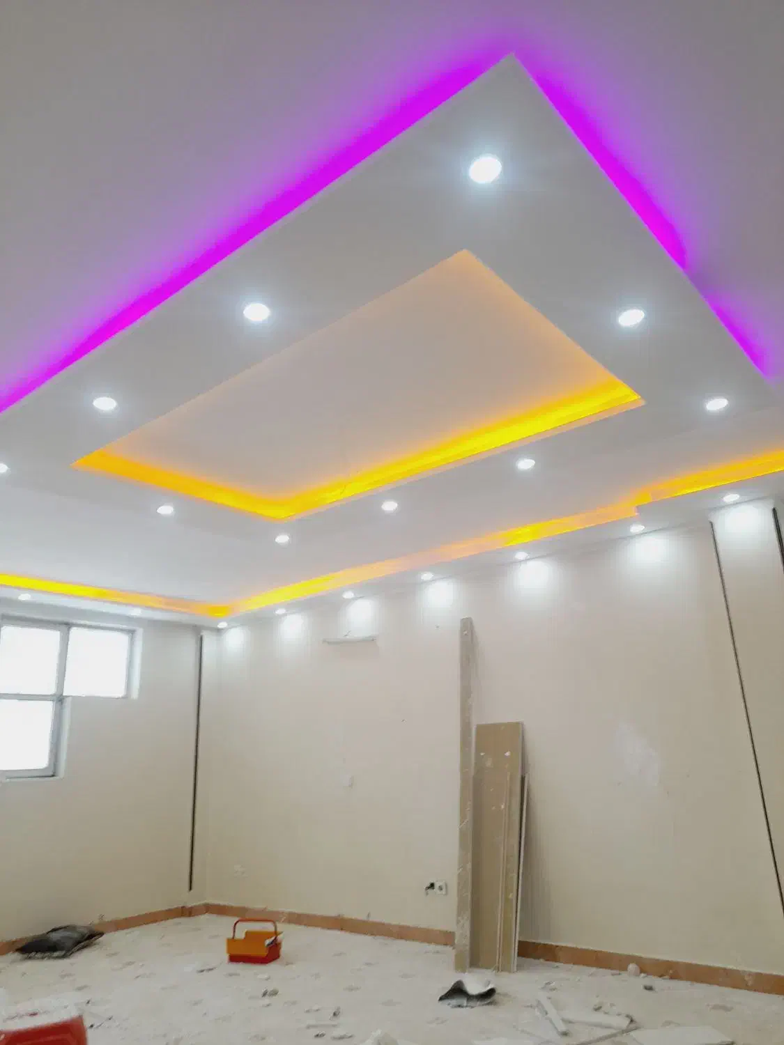 نقاشی ساختمان و کناف کاری با اکیپ باتجربه حرفه ای|خدمات پیشه و مهارت|اسلام‌شهر, شهرک الهیه|دیوار