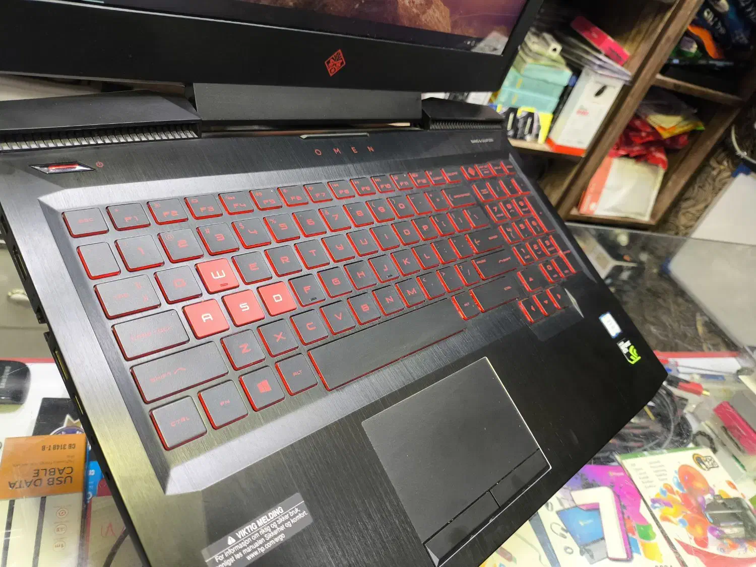 گیمینگ omen hp  با گرافیک 1050ti  چهار گیگ|رایانه همراه|کرمانشاه, |دیوار