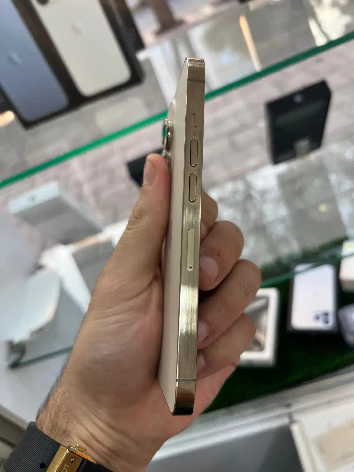 aiphne 13pro gold|موبایل|ارومیه, |دیوار