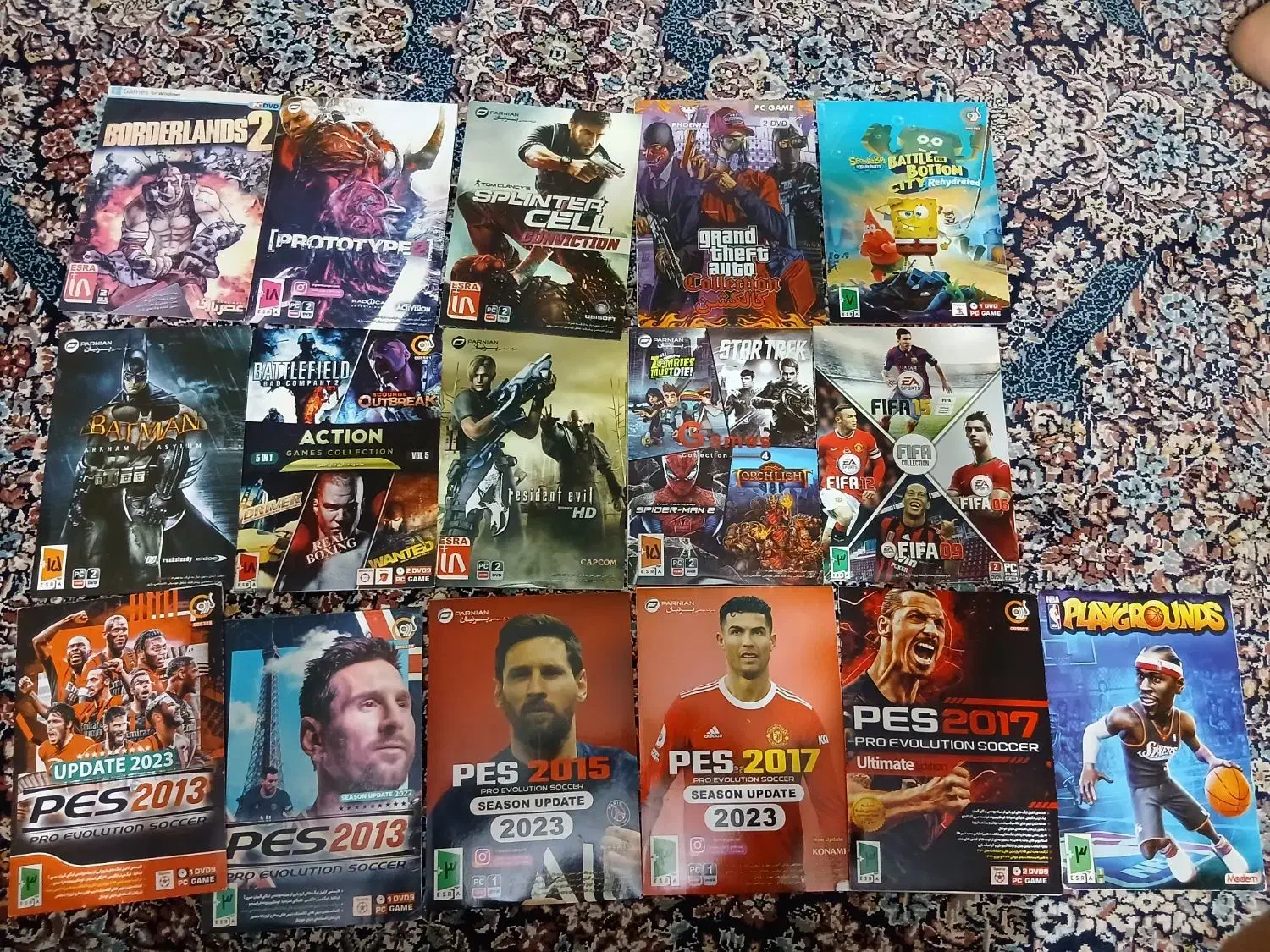 سی دی بازی کامپیوتر|کنسول، بازی ویدئویی و آنلاین|گلبهار, شهر جدید گلبهار|دیوار