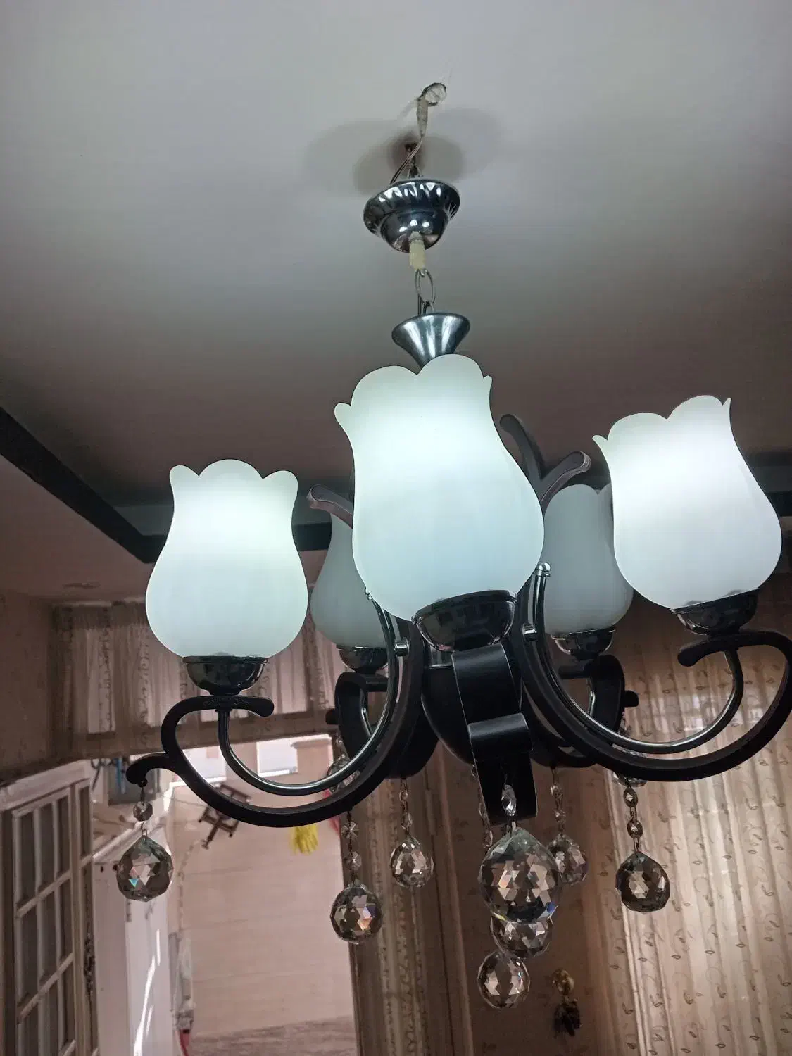 لوستر|لوستر و چراغ آویز|بهبهان, |دیوار