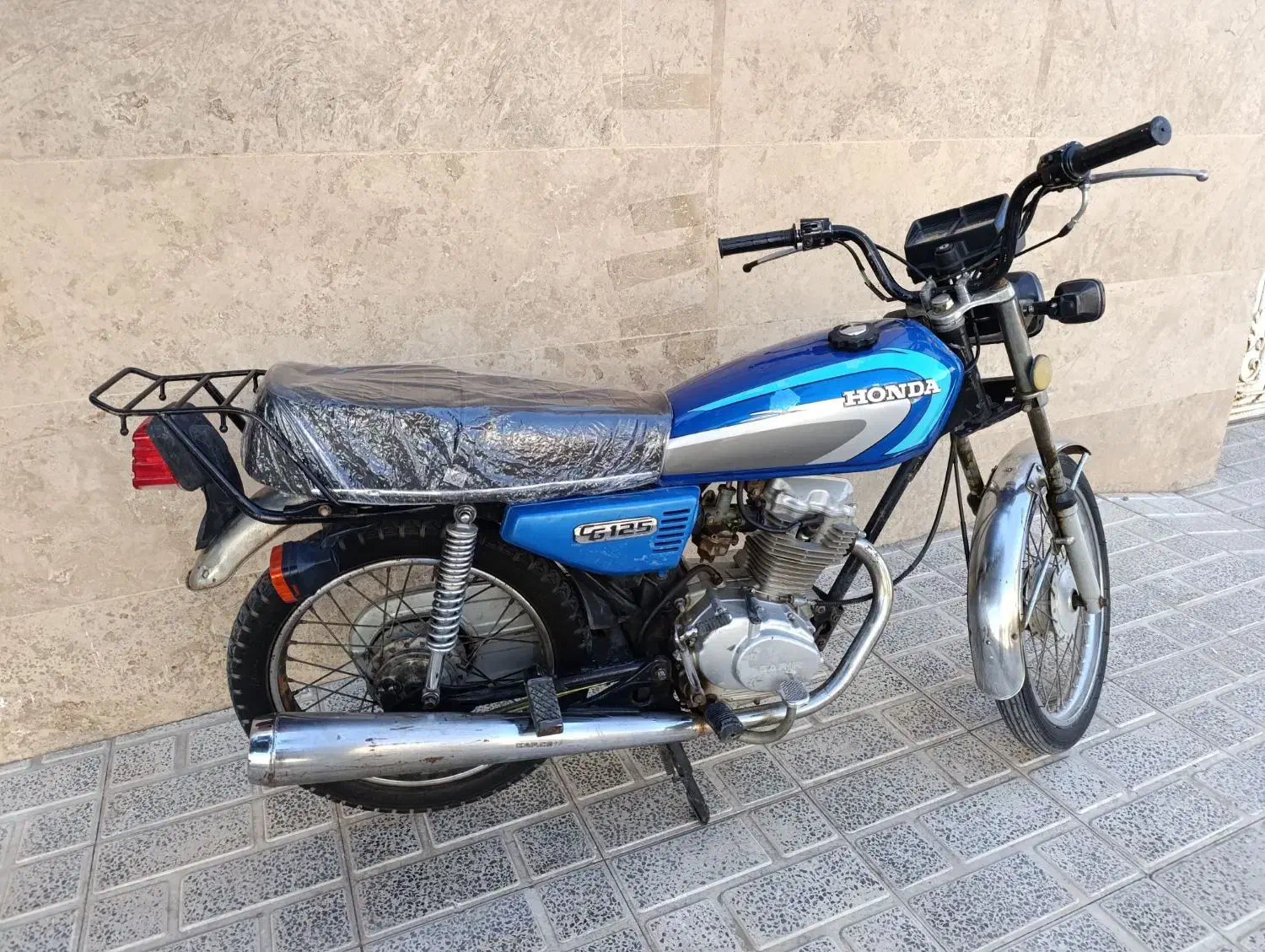 هوندا 125 مدل 1387 مزایده|موتورسیکلت|تاکستان, |دیوار