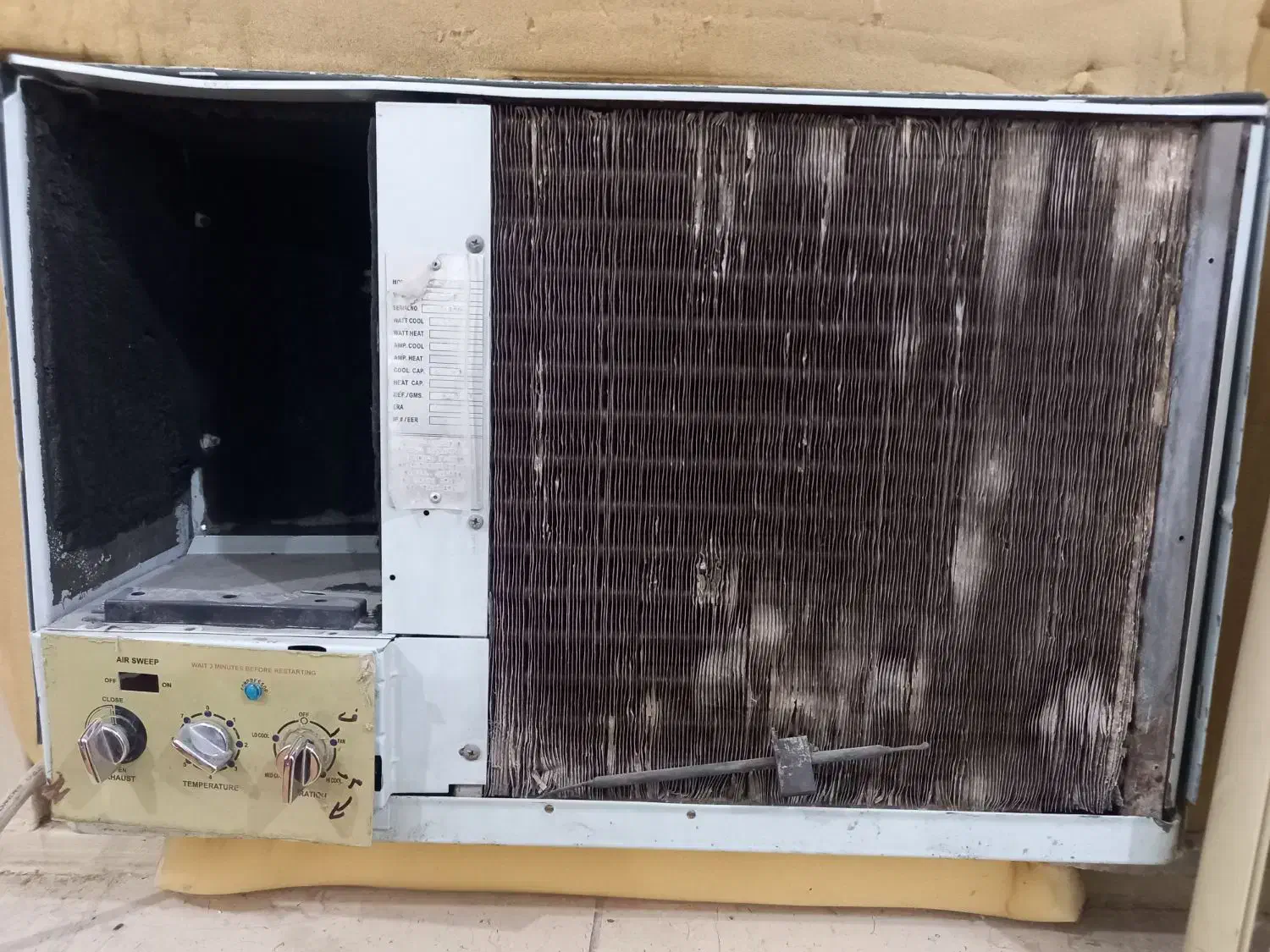 کولر  پنجره ای تراست|کولر گازی و فن‌کوئل|خورموج, |دیوار