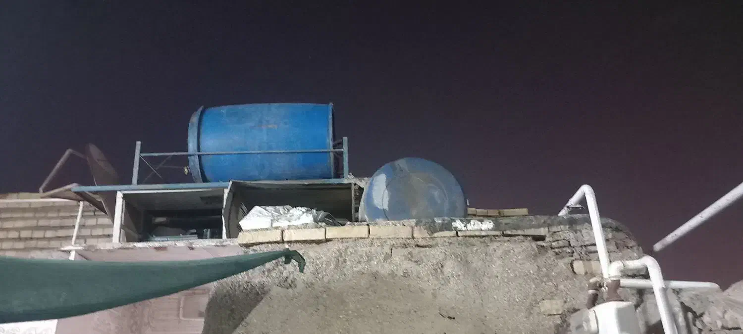 فروش دوعدد بشکه آبی پلاستیکی بدون درب|مصالح و تجهیزات ساختمان|آبادان, |دیوار