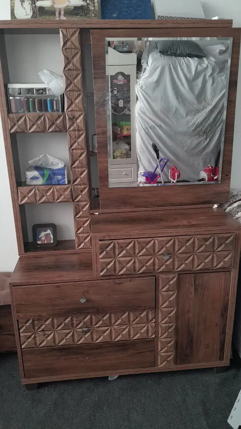 میزآرایش|جاکفشی، کمد، دراور|شاهرود, |دیوار