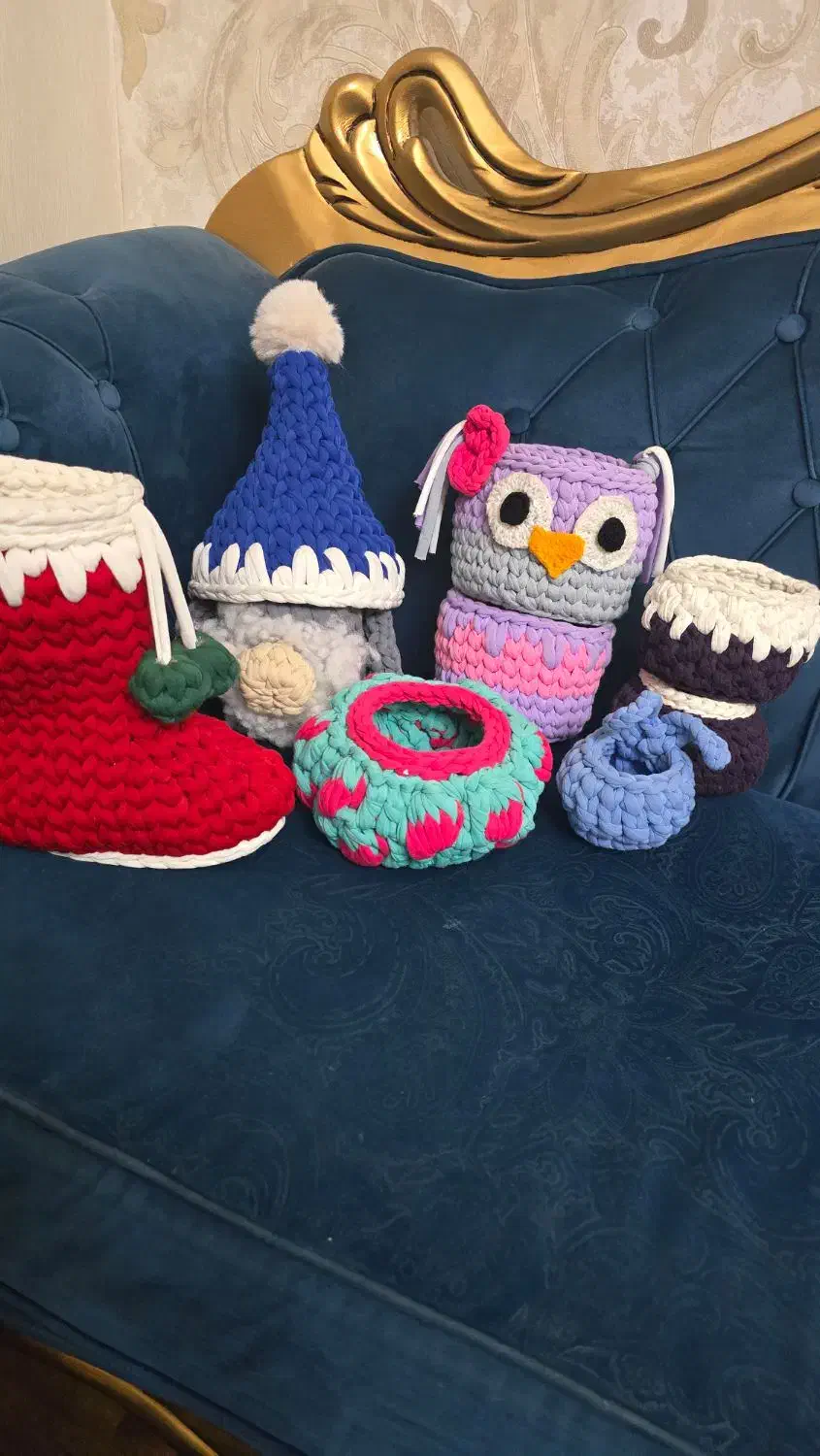 سبد تریکو عمده|صنایع دستی و سایر لوازم تزئینی|رشت, پیرسرا|دیوار