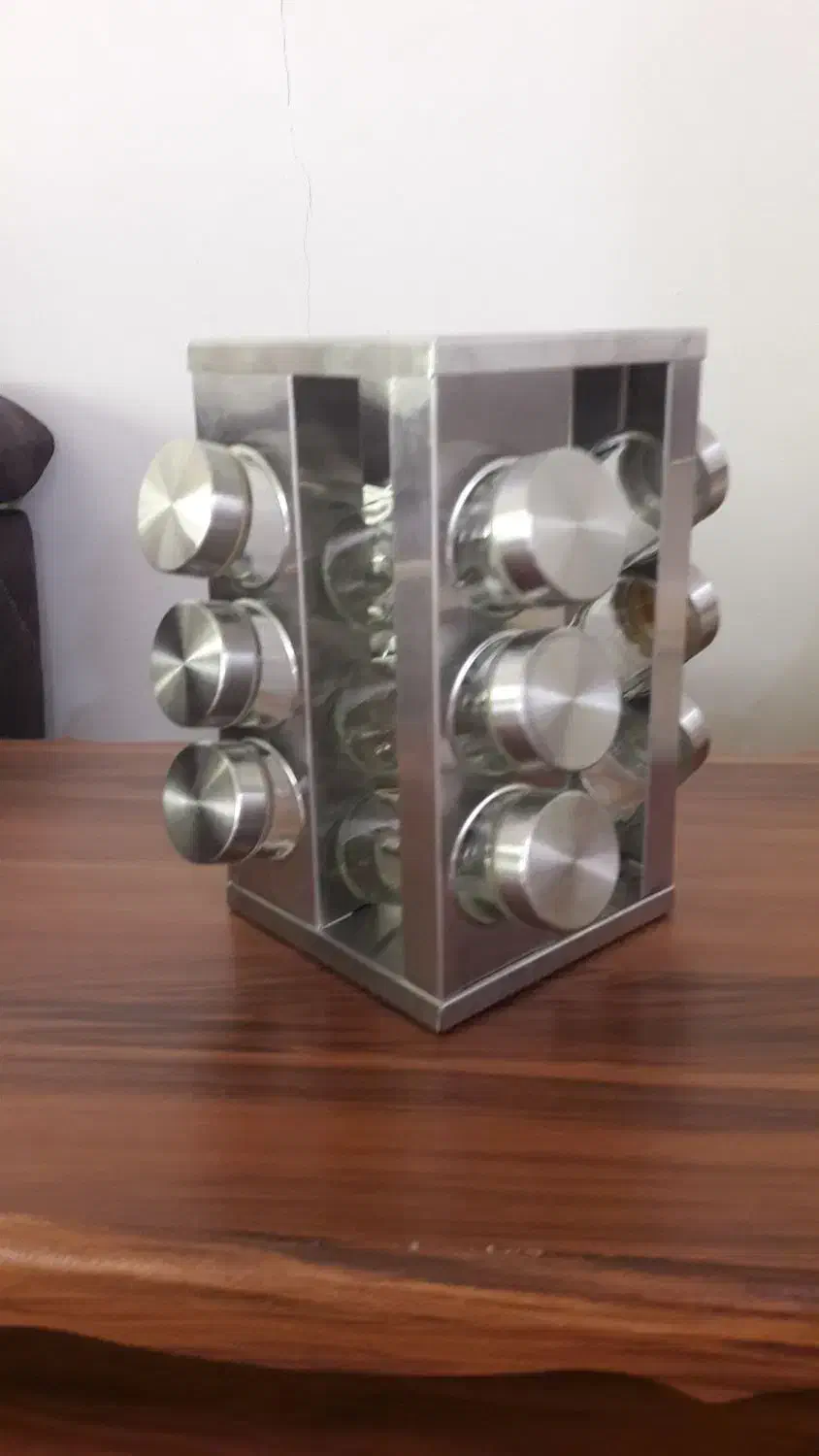 جاادویه استیل چرخشی|آب‌چکان و نظم‌دهنده ظروف|کرمانشاه, |دیوار