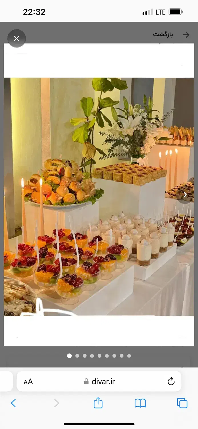 فینگر فود|خدمات پذیرایی، مراسم|بوشهر, |دیوار