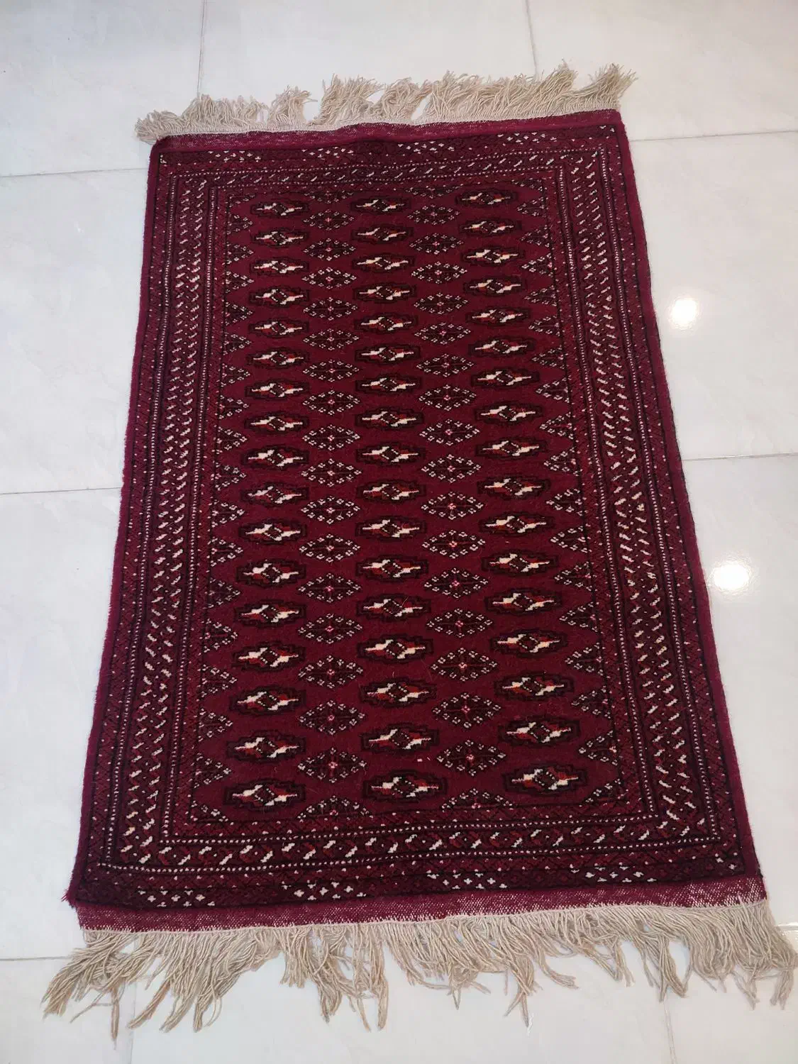 قالیچه دستباف ترکمنی|فرش|گرگان, |دیوار