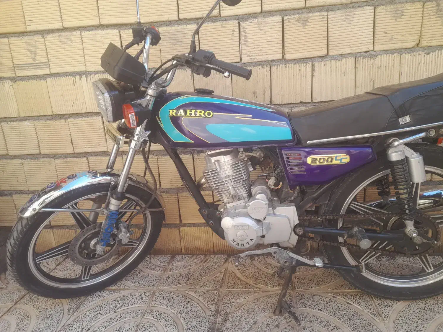 موتور۲۰۰cc تمیز پلاک ملی|موتورسیکلت|کوهدشت, |دیوار