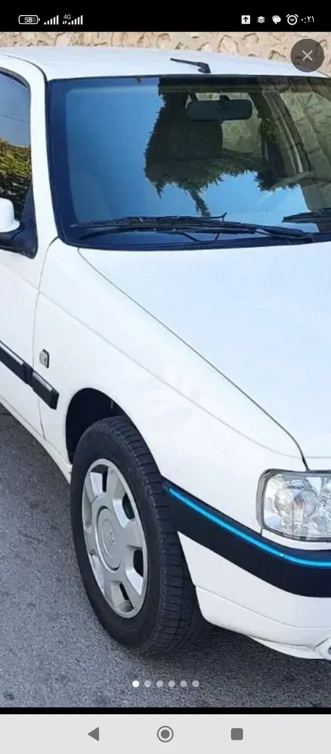 405تیوفایومدل97اتاق تعویض کارخونه بدون رنگ|خودرو سواری و وانت|آباده, |دیوار