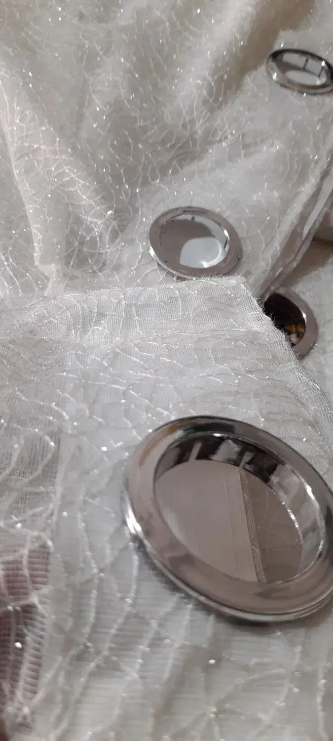 پرده سفید شاین|پرده، رانر، رومیزی|لاهیجان, گلستان|دیوار