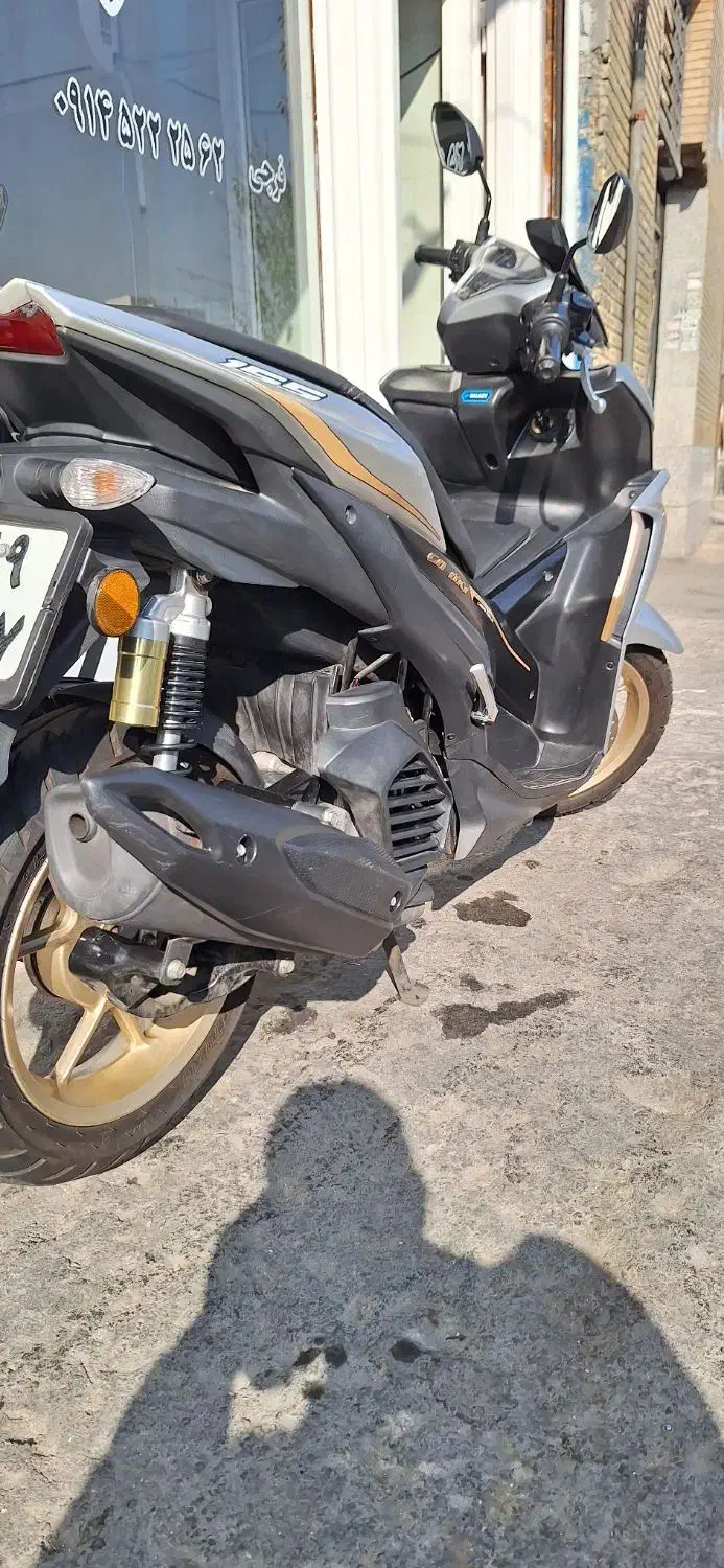 موتور گلکسی r155 ۱۴۰۲ بدون نقطه|موتورسیکلت|ری, شهادت|دیوار