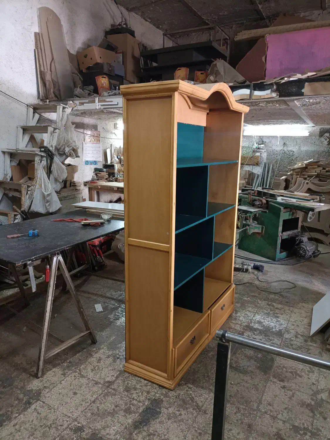 کتابخانه  تمام چوب و ام دی اف|کتابخانه، شلف، قفسه‌های دیواری|تهران, شادآباد|دیوار