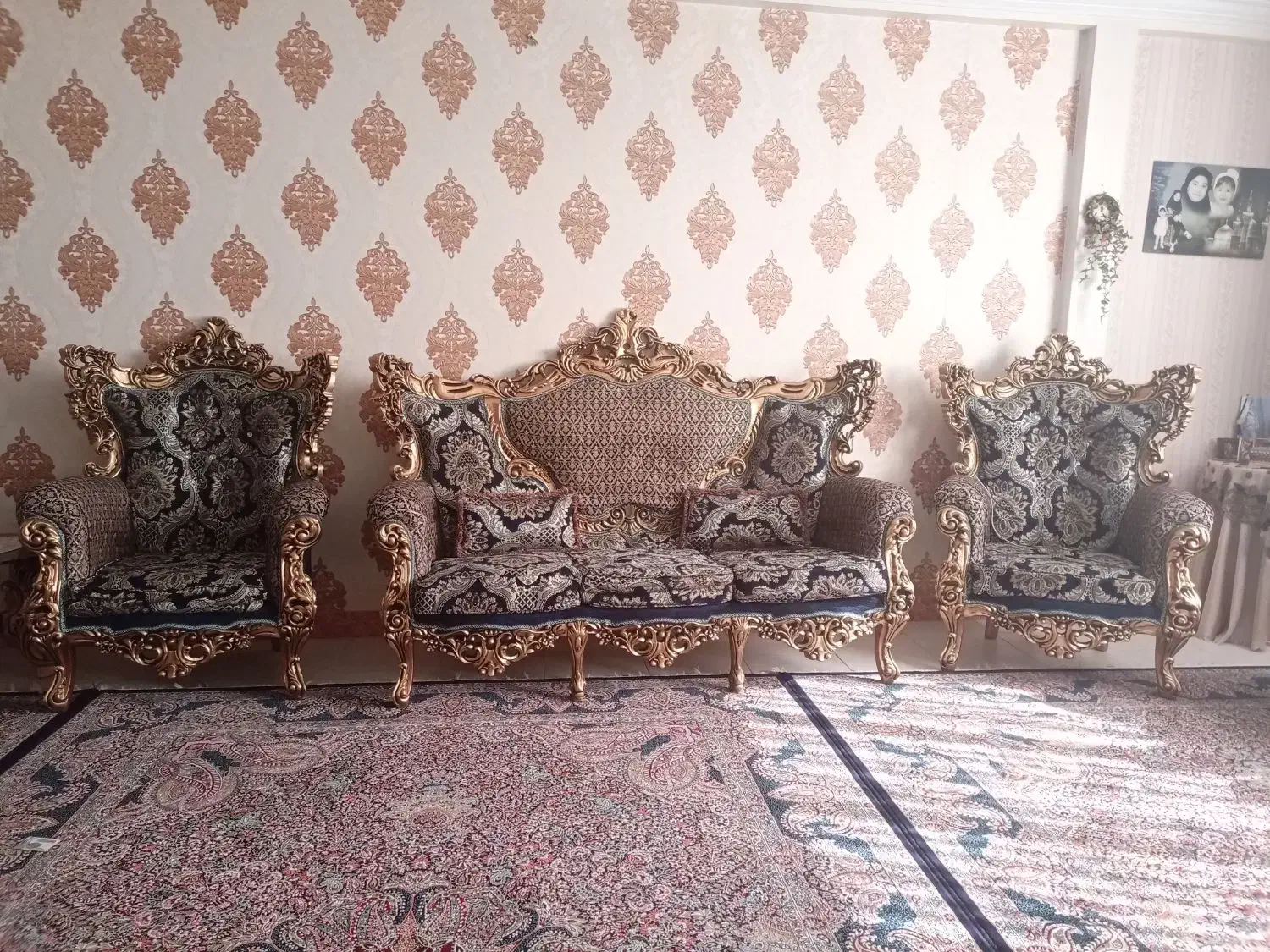 مبلمان سلطنتی|مبلمان خانگی و میز عسلی|شهریار, شهرک امیریه|دیوار