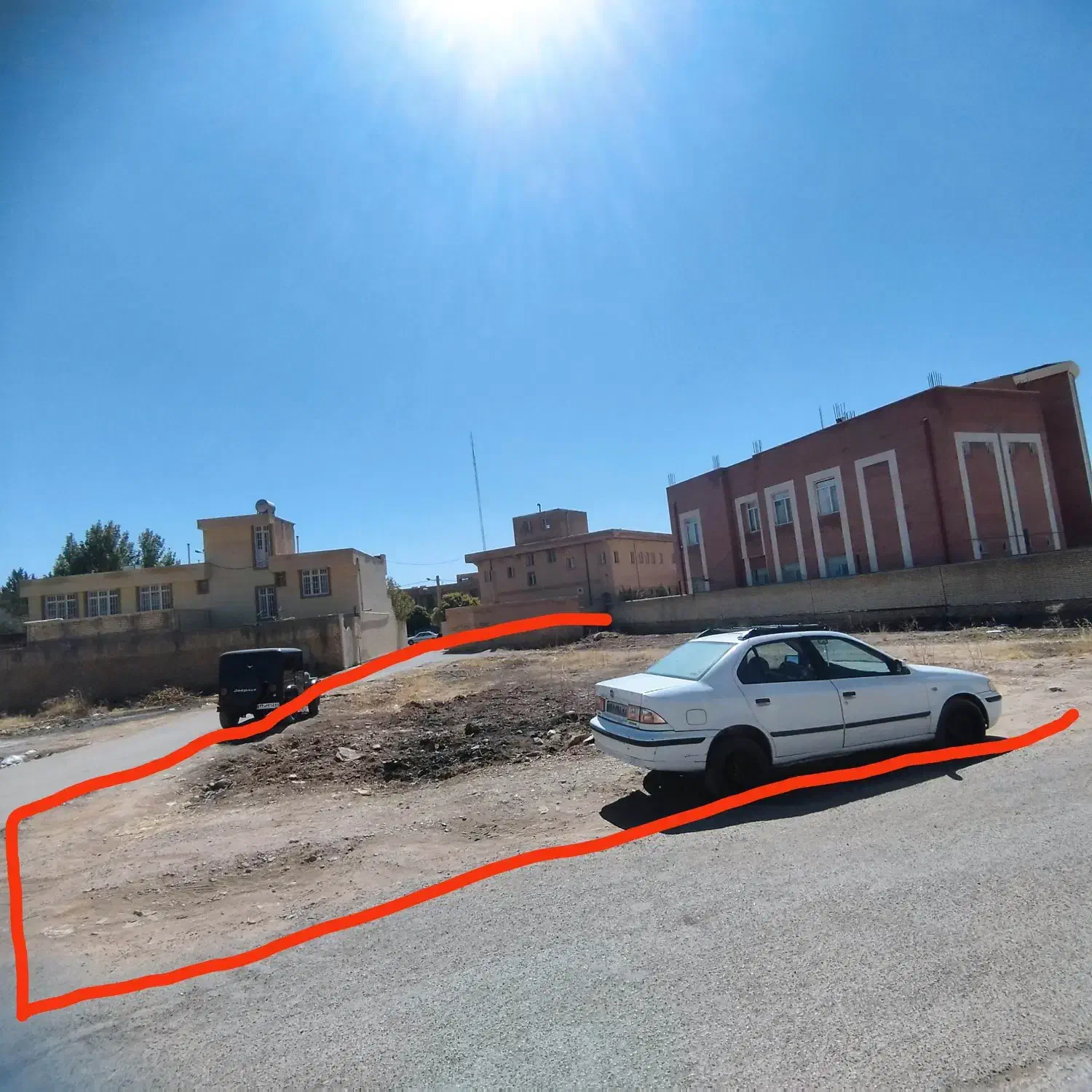 فروش زمین در محدوده فرمانداری|فروش زمین و ملک کلنگی|کوهدشت, |دیوار