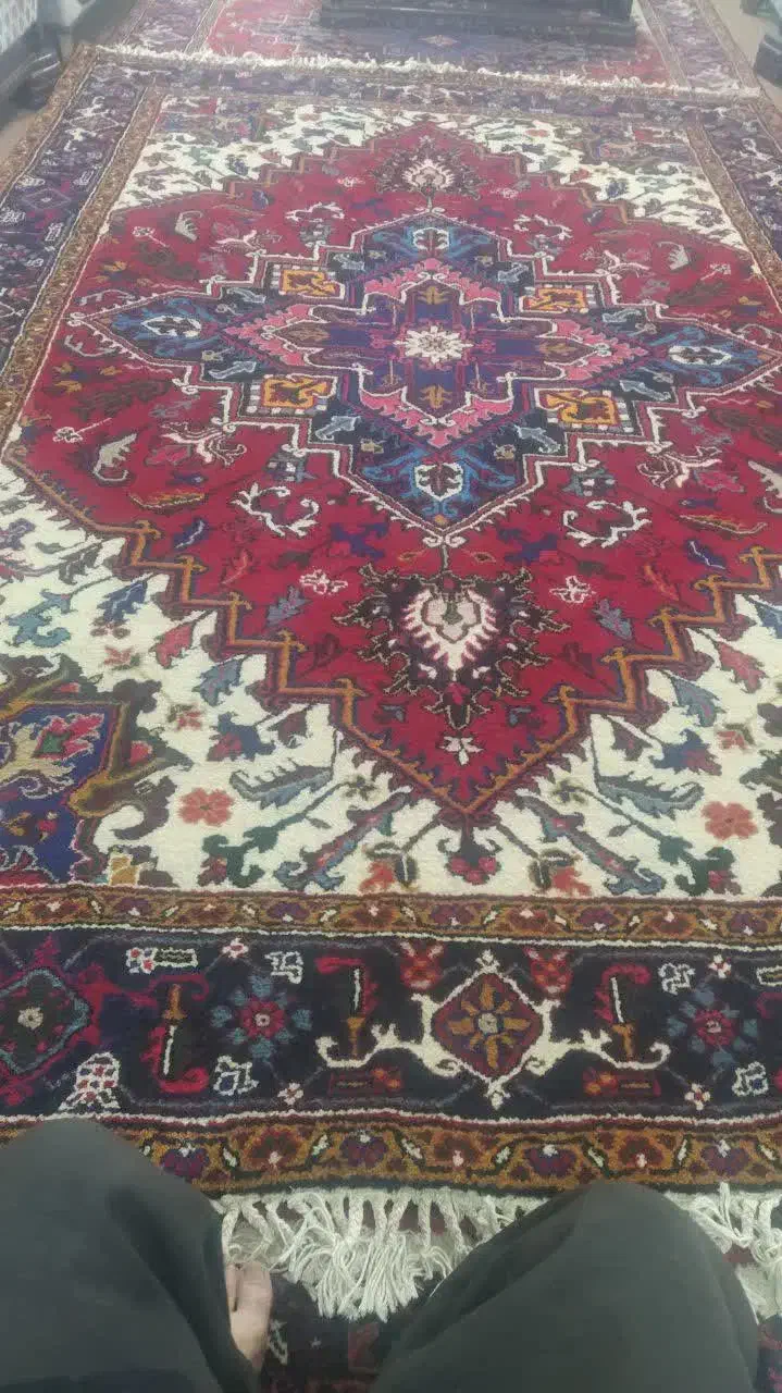 فرش دستبافت نقشه هریس|فرش|قم, انصارالحسین|دیوار