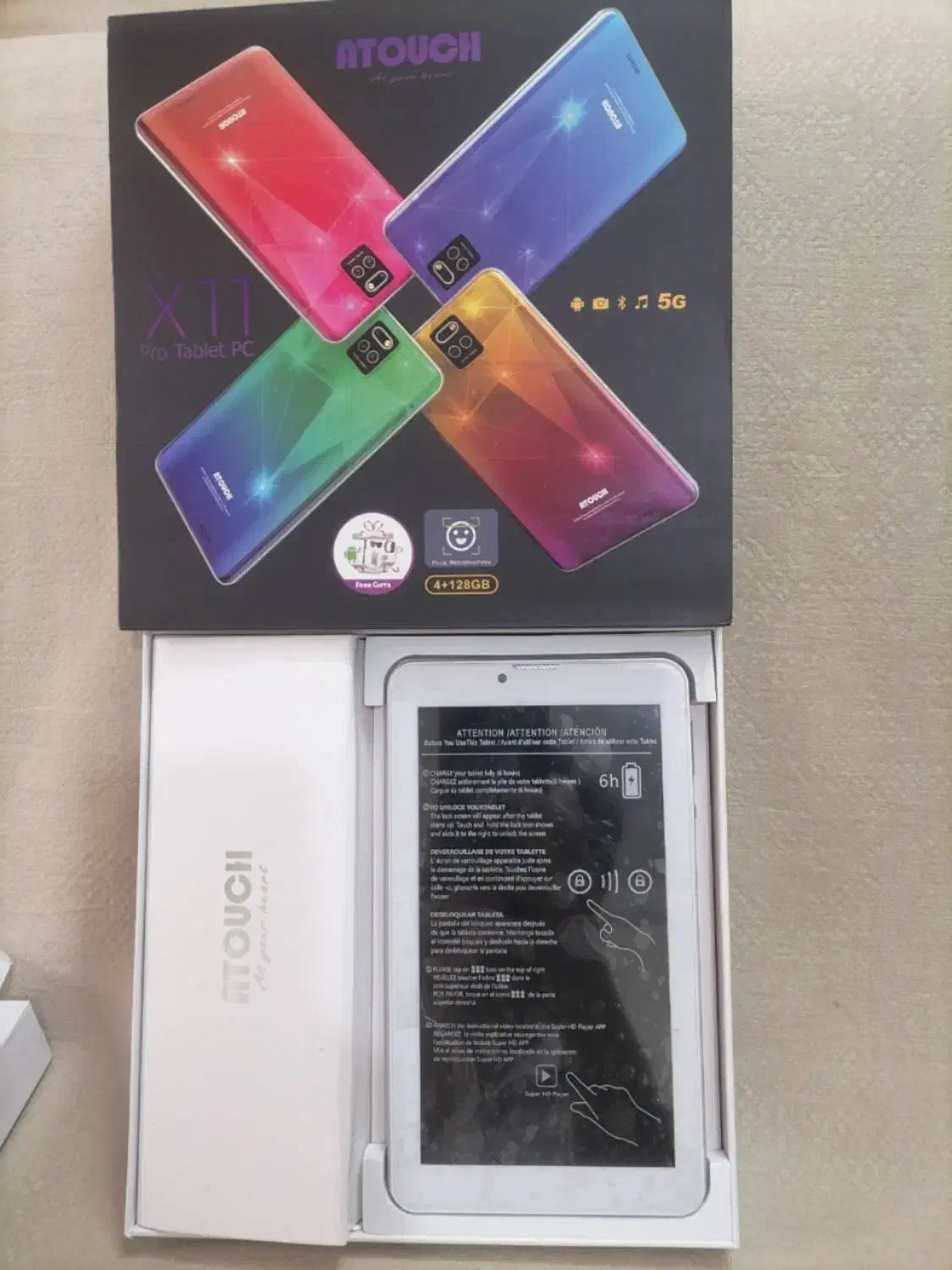 تبلت ای تاچ دانش آموزی 4-128 گیگ|تبلت|مشهد, کوشش|دیوار