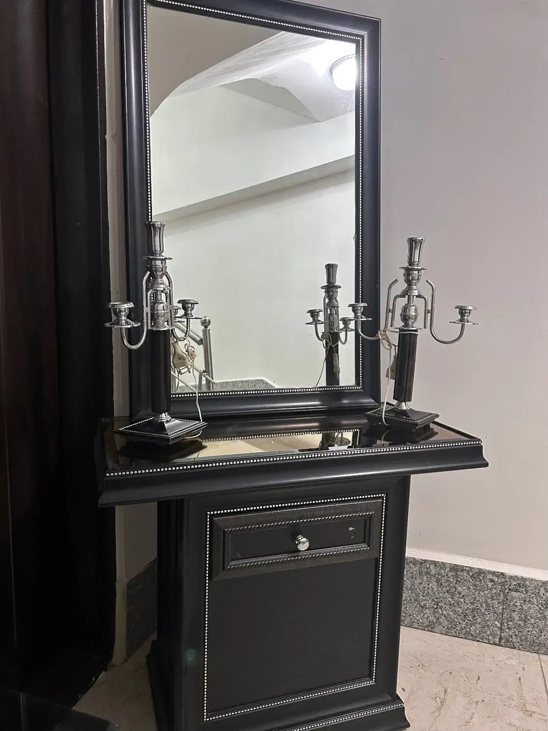 آینه شمعدان|آینه|مرند, |دیوار