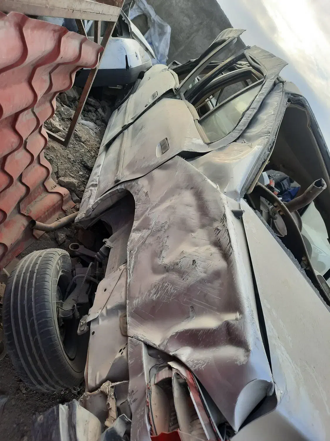 سمند مدل ۸۶ تصادفی|خودرو سواری و وانت|کرمان, |دیوار