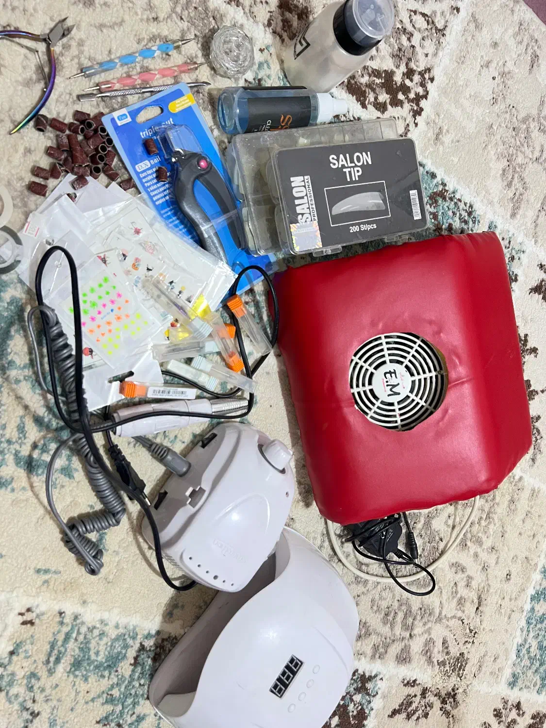 لوازم کاشت ناخن|آرایشی، بهداشتی، درمانی|ملایر, |دیوار