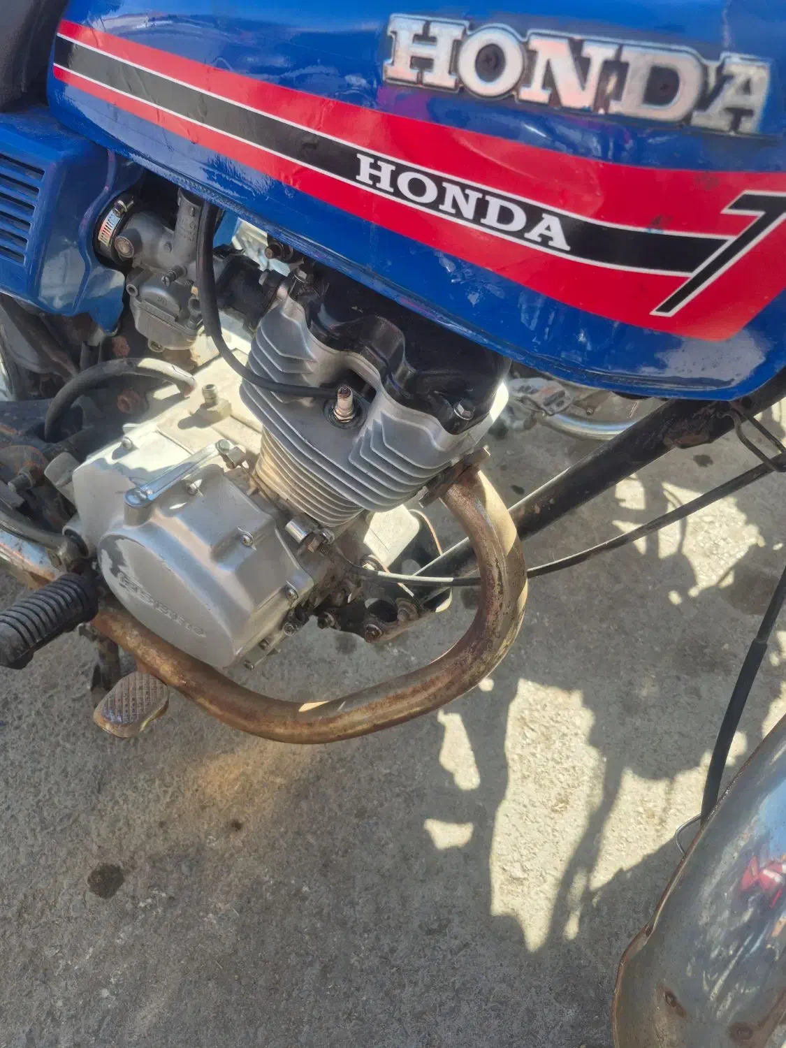 موتور مزایده ای|موتورسیکلت|فلاورجان, |دیوار