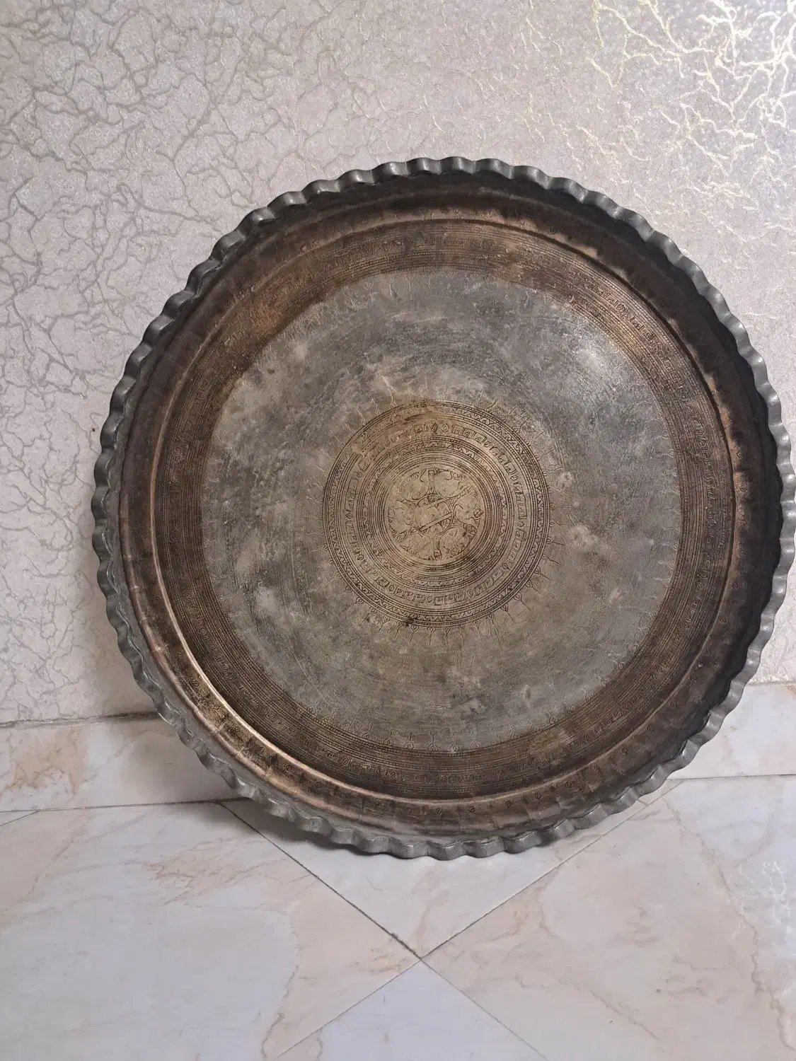 سینی قدیمی|کلکسیون اشیاء عتیقه|تهران, مشیریه|دیوار