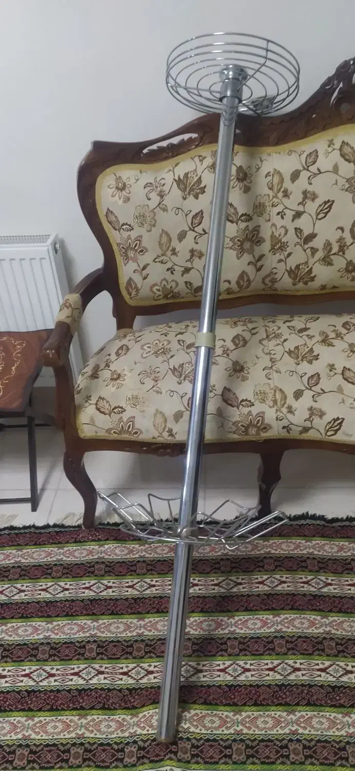 میله فلزی کابینت دو سبد|آب‌چکان و نظم‌دهنده ظروف|کرمانشاه, |دیوار
