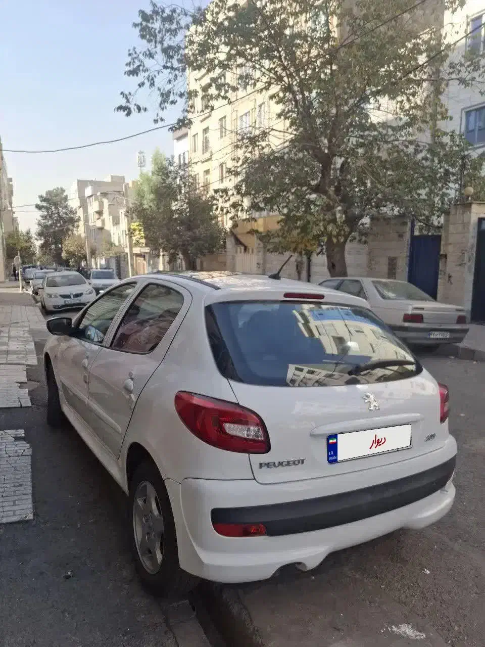 ۲۰۷ پانورما ۲۵۰۰۰ کارکرد|خودرو سواری و وانت|تهران, مسعودیه|دیوار