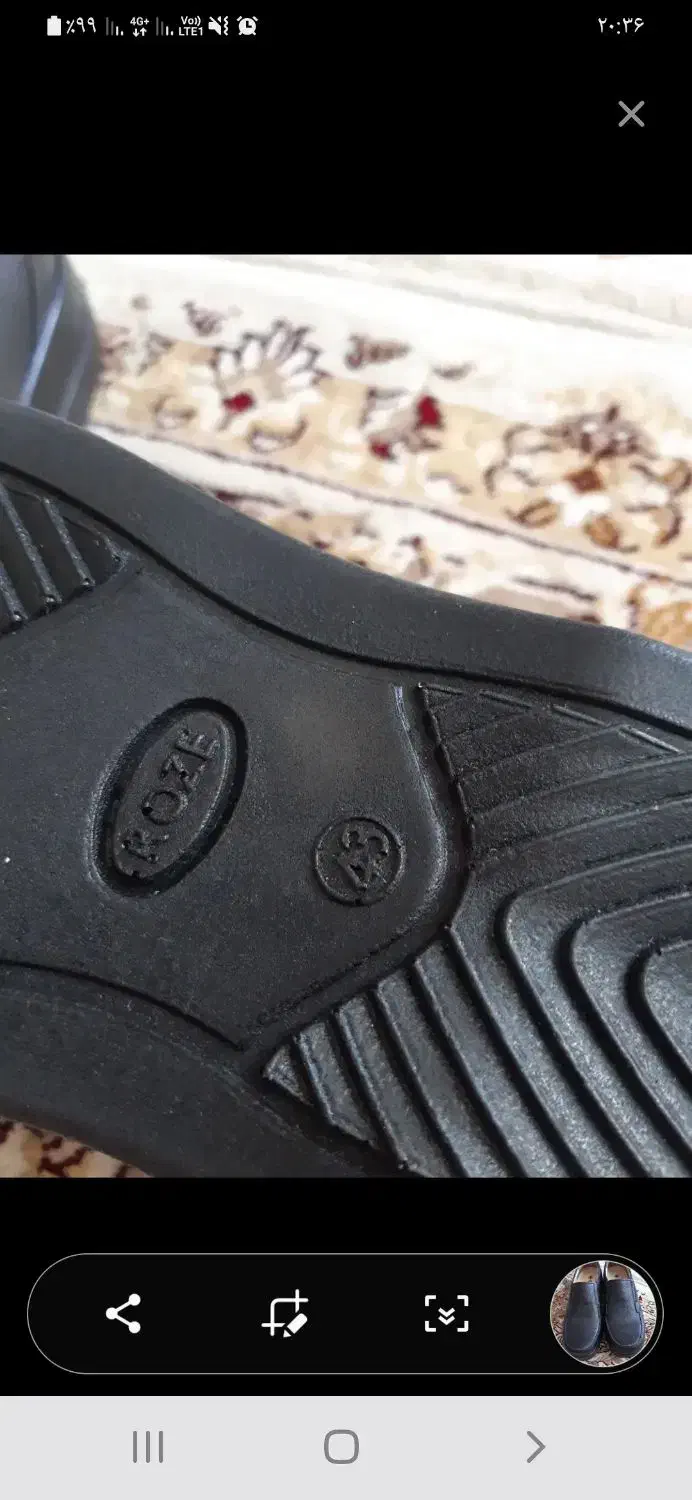 کفش مردانه نو وتمیز|کیف، کفش، کمربند|مهاجران, |دیوار