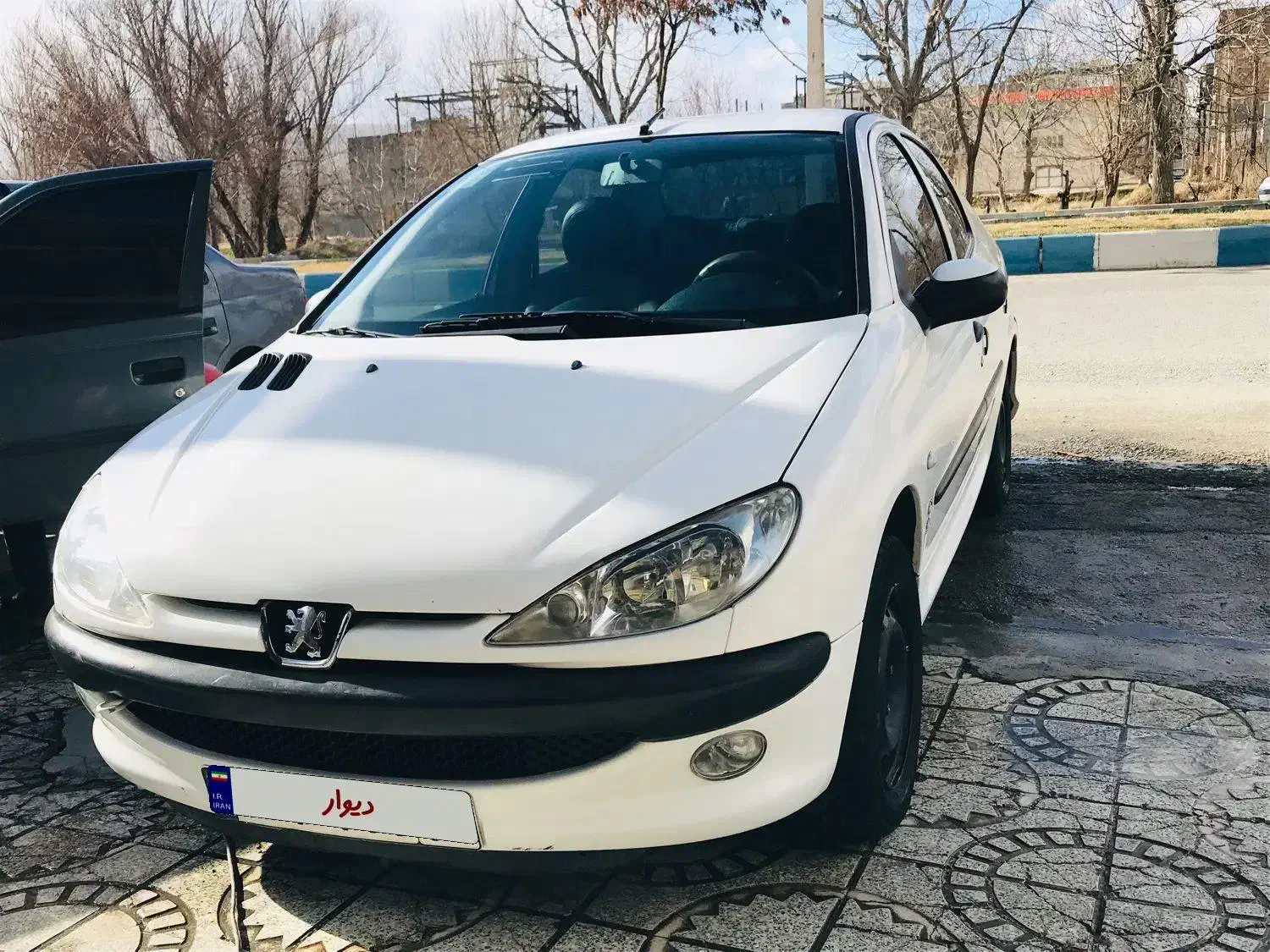 206sd v8 سفید|خودرو سواری و وانت|ملایر, |دیوار