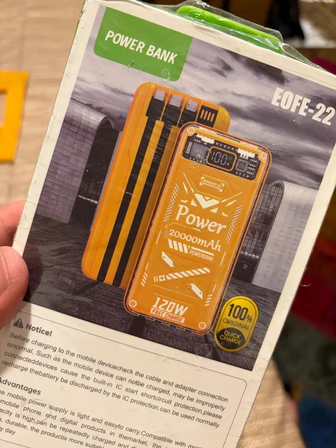 Power bank eofe 20000|لوازم جانبی موبایل و تبلت|تهران, گلستان (شهرک راه آهن)|دیوار