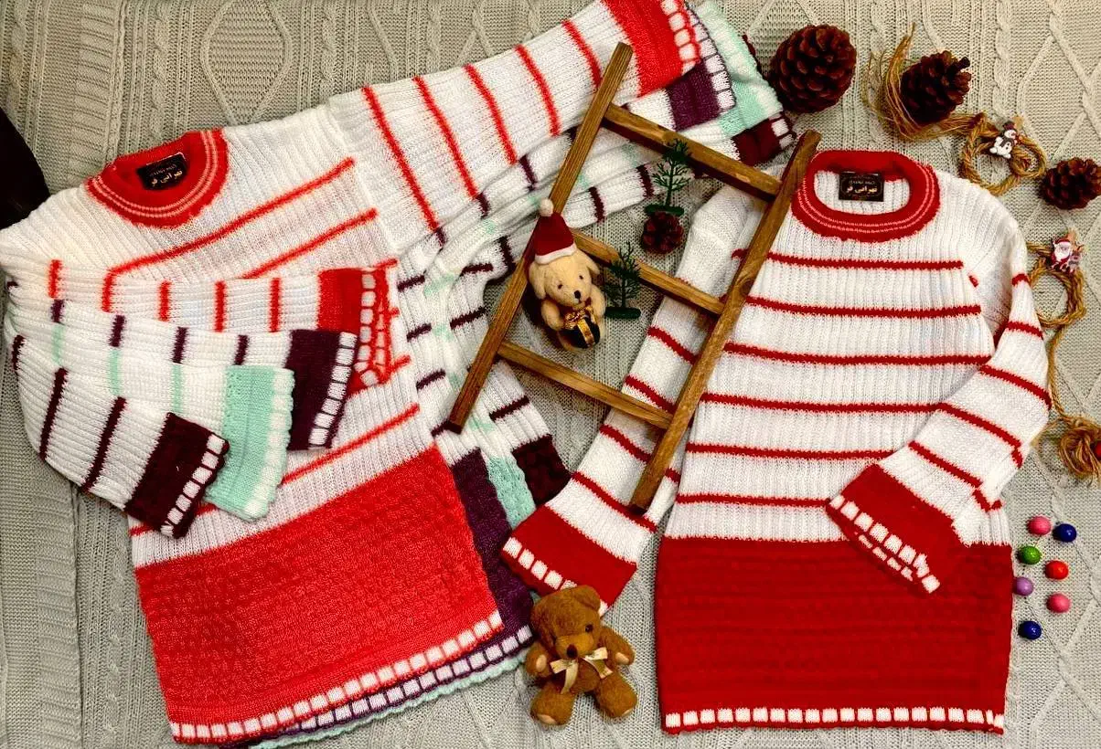 عمده تیراژ- پلیور دخترانه زمستانی گرم|کفش و لباس بچه|سنندج, |دیوار