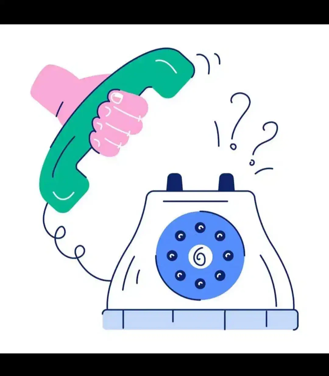 خط تلفن|تلفن رومیزی|کرج, کلاک پایین|دیوار