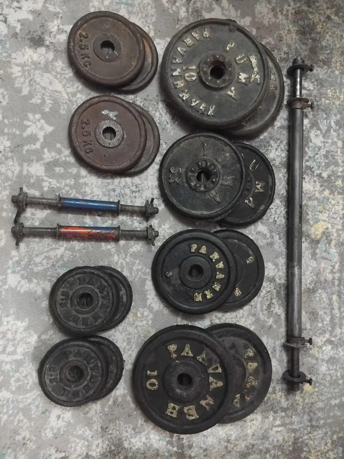 دمبل|تجهیزات ورزشی|مشهد, همت آباد|دیوار