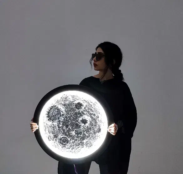 تابلو ماه با اندازه دلخواهت|صنایع دستی و سایر لوازم تزئینی|کیش, |دیوار