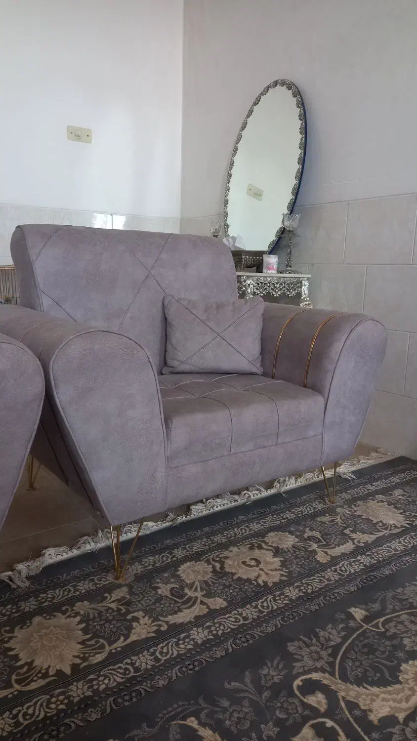 مبل تک نفره|مبلمان خانگی و میز عسلی|حمیدیا, |دیوار