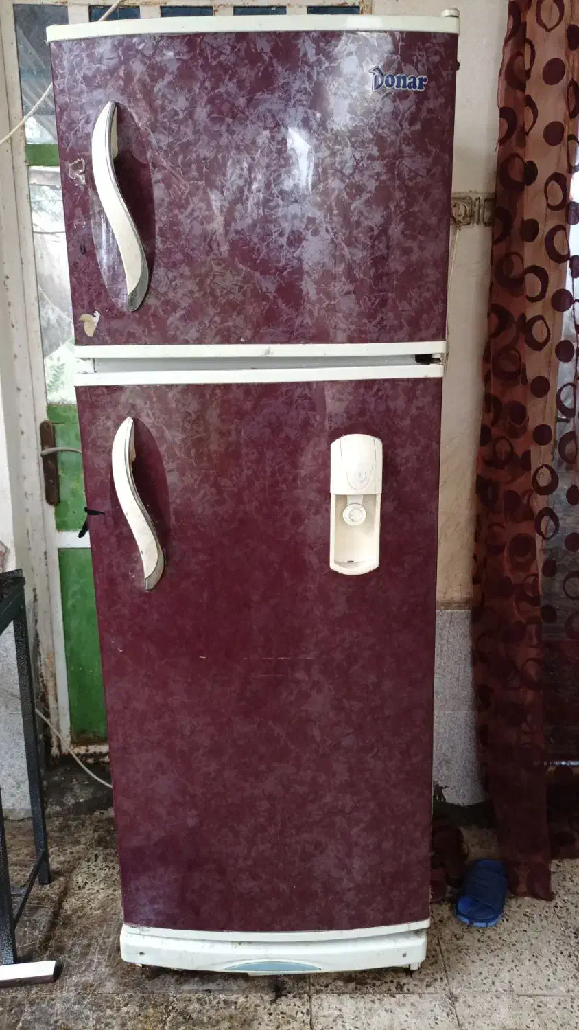 کمد سه تکه در کشویی سالم مبل 8نفره و یخچال سالم|یخچال و فریزر|آبادان, |دیوار