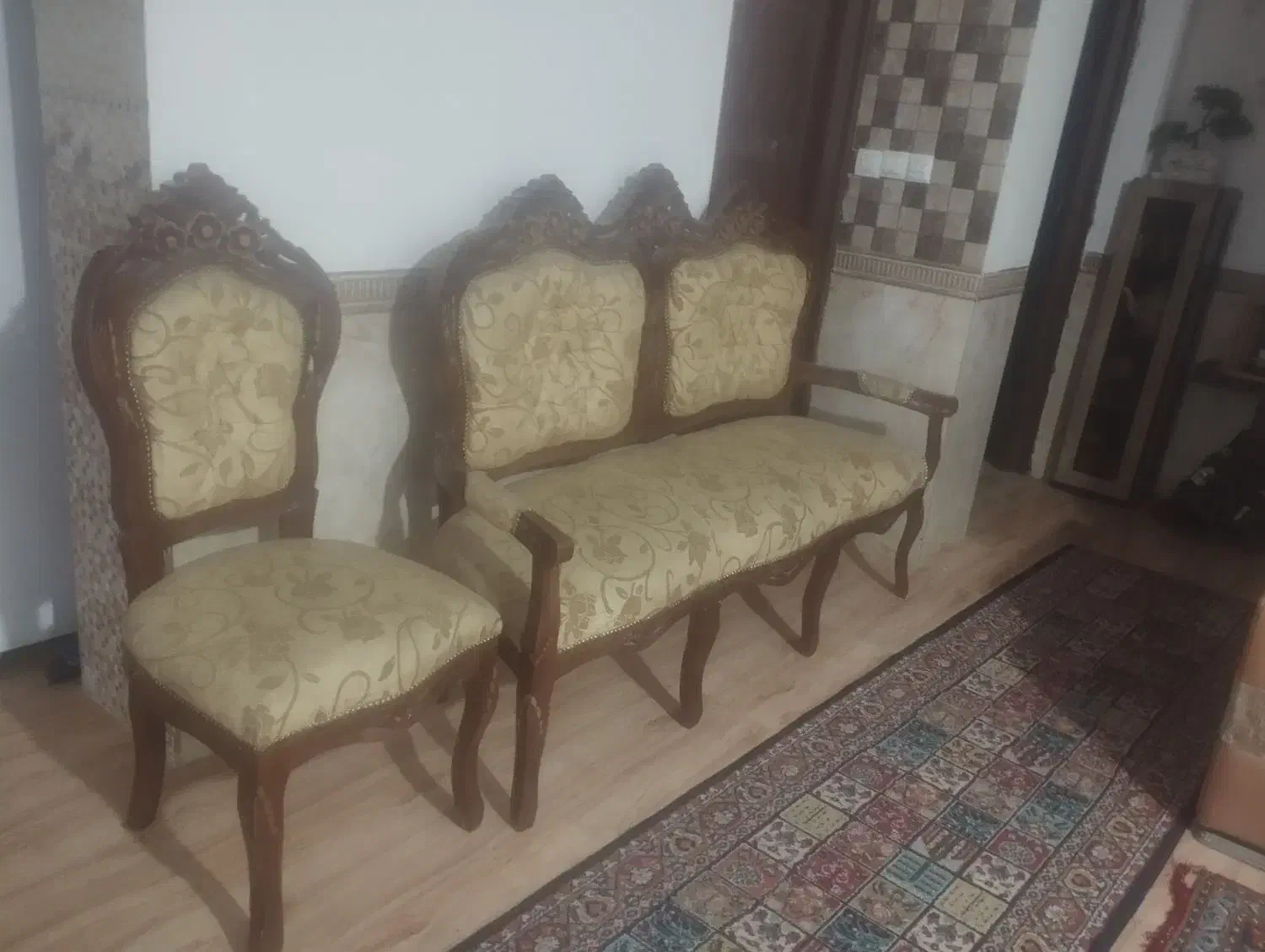 مبل|مبلمان خانگی و میز عسلی|شیراز, سعدیه شمالی|دیوار