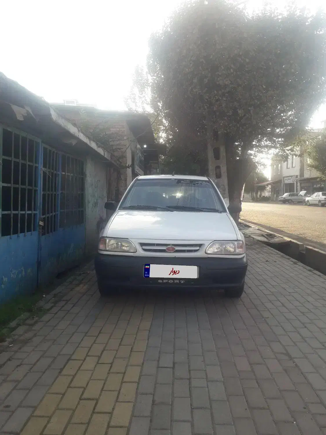 پرایدسفیدمدل۸۵ شاسی سالم|خودرو سواری و وانت|پارسآباد, |دیوار