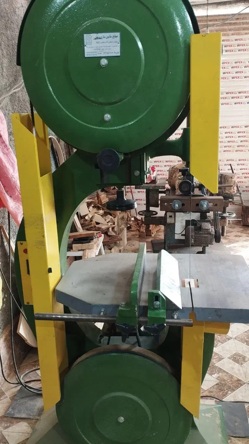 اره فلکه 60سه کاره کنده گیر نجاری|ماشینآلات صنعتی|ثلاث باباجانی, |دیوار