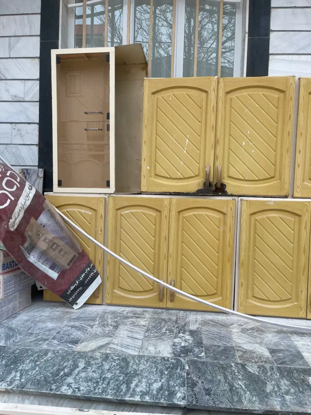 کابینت فلزی|آب‌چکان و نظم‌دهنده ظروف|بروجرد, |دیوار