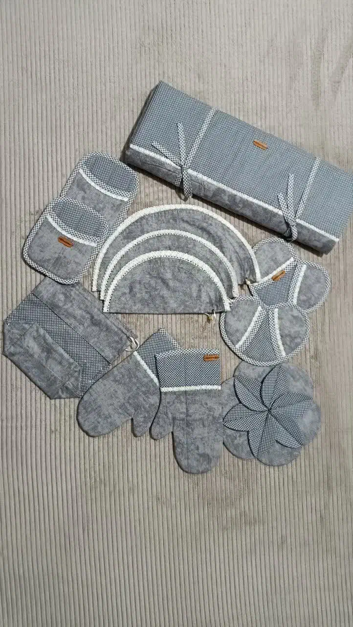 سرویس آشپزخانه عروس|سفره، حوله، دستمال آشپزخانه|کاشان, فاز ۱ ناجی آباد|دیوار