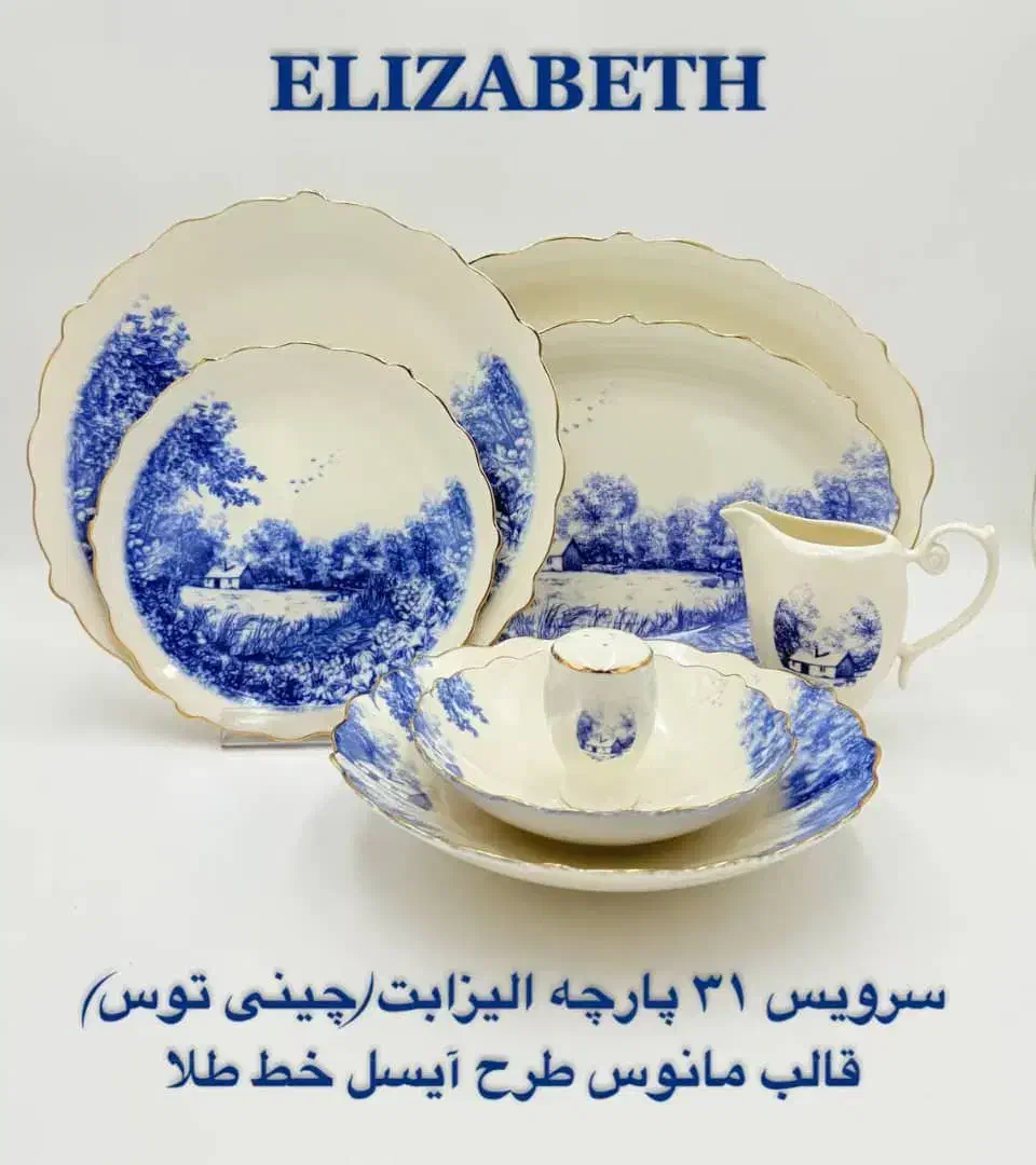 سرویس چینی  آسیل و آلنوس|ظروف سرو و پذیرایی|شیراز, مسلم|دیوار