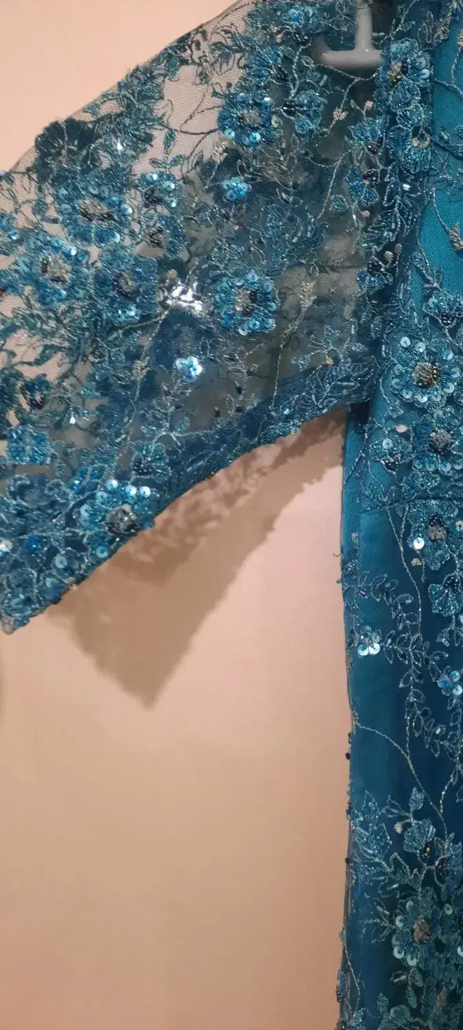 لباس کاملا سنگ دوزی مناسب عقد و مجالس|لباس|همدان, |دیوار