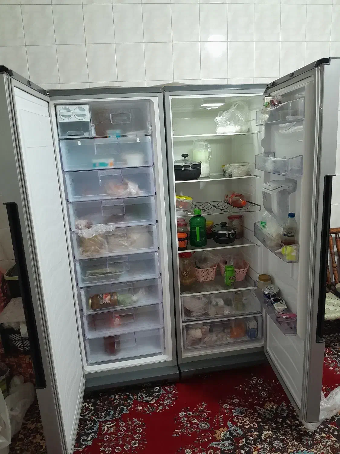 یخچال دوقلوTDKبدون برفک|یخچال و فریزر|کاشان, شریعتی|دیوار